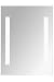 Tiella 800VNRFL-CF, Reflection Mirrored Wall Vanity Lighting, 2 Light, 48 Total Watts Fluorescent