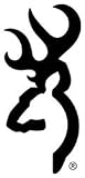 Browning 12 inch Buckmark Decal (Mossy Oak Break Up)