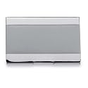 Matte Silver Metal Business Card Holder