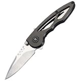 Buck Rush Gun Metal gray 154CM Steel by Pachi Paradice