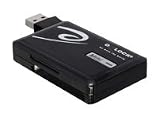 DeLock USB2.0 CardReader All in 1 Speicherkartenleser USB2.0 CFI / II / MD / SM / SD / MMC / MS / xD