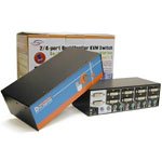 Linkskey - KVM switch - PS/2 - 4 x KVM port(s) - 1 local user - desktop