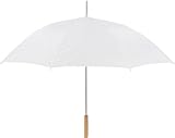 35" White Umbrella - Wedding Umbrella - Auto Open