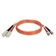 Tripp Lite N304-008 Duplex Multimode 62.5/125 Fiber Optic Patch Cable SC/ST - 2.4M (8ft)