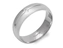 9ct White Gold Diamond Bride's Wedding Ring
