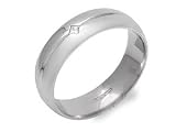 Image of 9ct White Gold Diamond Bride's Wedding Ring
