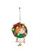Cat In Wreath Christmas Ornament