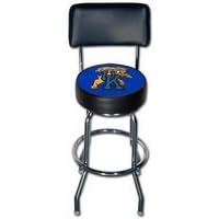 Kentucky Wildcats Single Rung Vinyl Bar Stool w Back 