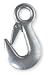 Industrial Grade 1DLX4 Eye Hook, 1500 Lb Capacity