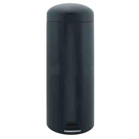 Brabantia - 400988 - Poubelle � P�dale Retro Bin - 30 L - Noir Satin�