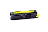 Okidata Oki C5100, C5200, C5300 & C5400 Compatible 42127401 High Yield Yellow Laser Toner Cartridge