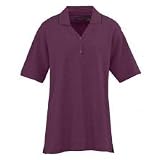 1 Each Of Ladies' Rib Collar Polo Shirts