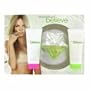 Believe by Britney Spears for Women - 3 Pc Gift Set 3.3oz EDP Spray, 3.3oz Body Souffle, 3.3oz Shower Gel