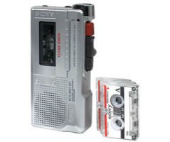 SONY M-455P Microcassette Recorder Value Pack (SONY M455P)