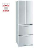 【エコポイント対象商品】三菱 400L 4ドア ノンフロン冷蔵庫（プレミアムシルバー）光ビッグ MR-F40R-S
