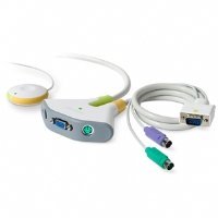 Belkin F1DF102P Flip 2-Port KVM w/Remote (PS/2 Connection)