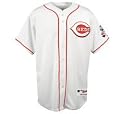 Cincinnati Reds Jersey - Authentic Blank Home Jersey by Majestic
