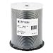 Verbatim - 100 x CD-R - 700 MB ( 80min ) 52x - white - ink jet printable surface, printable inner hub - spindle - storage media