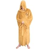 (Medium) Star Wars Mens Fleece Dressing Gown-Jedi