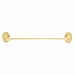 Baldwin 370103018 Polished Brass Edinburgh 18 Towel Bar from the Edinburgh Series