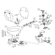 Manual Toilet Spare Parts (2008 And Later) Service Kit (2008 & Newer)