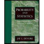Probability and Statistics for Engineering and Sciences - Textbook Only by  Jay L. Devore