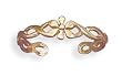 14 Karat Gold Plated Flower Toe Ring