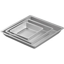 More image Wilton Aluminum Performance Pans 3 Piece Diamond Pan Set
