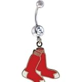 Boston Red Sox MLB Belly Navel Ring
