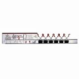 Bruns SB0.10 Wandschienen 1 m für Universalhalter