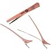 Head Jog Meta-Klipz Flat Sectioning Clips Pk 6 - Pink