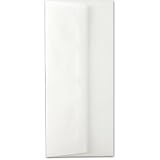 Pearl White 24lb. Wove #10 Square Flap Envelopes