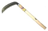 Kamas - Wood Handle with Sharp Steel Blade - pair