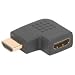 HDMI Right Angle Male to Female Flat Adapter