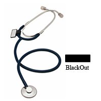 HealthPersonalCare: Single Head Stethoscope   Pediatric by MDF Instruments Direct, Blackout   1 Ea