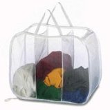 Whitmor Mfg. Pop and Fold Laundry Sorter, Assorted colors