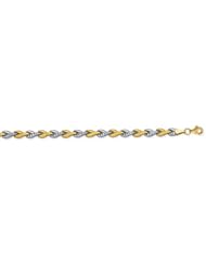 CleverEves 14K Gold Two-Tone Stampato Bracelet