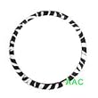 Animal Print Steering Wheel Cover - Zebra Animal Print Steering Wheel Cover - Zebra