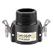 Banjo 200B Polypropylene Cam & Groove Fitting, 2" Female Coupler x NPT Male
