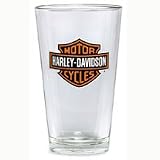 Harley-Davidson® Bar & Shield Logo 16 oz. Pint Beer, Beverage Glass. Set of Four. 99307-07V