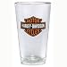 Harley-Davidson® Bar & Shield Logo 16 oz. Pint Beer, Beverage Glass. Set of Four. 99307-07V