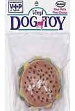 VO-TOYS VINYL DOG TOY HAMBURGER