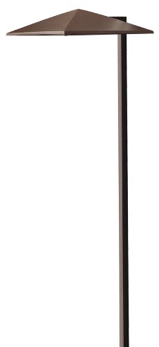 Hinkley Lighting 1561AR 7-1/2-Inch Width 21-Inch Height Harbor Path Light, 18 Watt T5 Wedge Base Light Bulb, Anchor Bronze