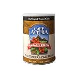 Fair Trade Drk Blend Rst Grnd Coffee 12 oz Organic Ground Can Cafe Altura