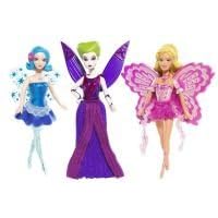 Barbie Fairytopia Magic of the Rainbow Mini Dolls Gift Pack: Sunburst, Enchantress and... by Mattel