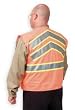 Condor 1YAL7 Safety Vest, Class 2, XXXL, Chevron, Orange
