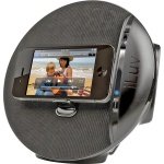 App Station Desktop Stereo Speakers With Jaura Technology And Ipod/Iphone Dock Ac Adapter