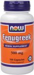Fenugreek by NOW Foods - Herbs (1g - 100 Capsules)