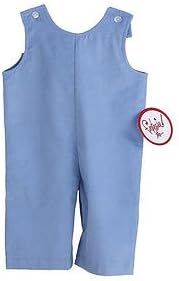 FT-Periwinkle Blue Corduroy Overalls-9Mo