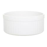 Emile Henry 2-Quart Souffle Dish, White